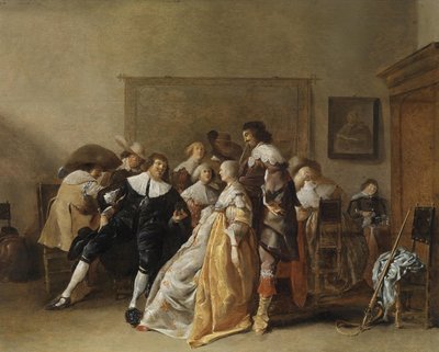 Fröhliche Gesellschaft von Anthonie Palamedes